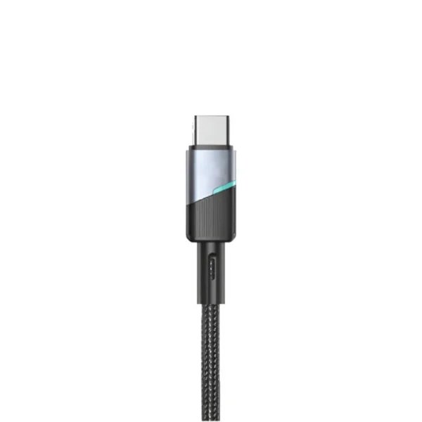كابل سمارت جيت مضفر من الألومنيوم الخفيف Type-C إلى Type-C بطول 1.8 متر