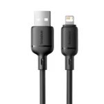 ⁦بايسوس Silky Series كابل، من USB-A إلى لايتينج، 2.4 أمبير، 2 متر⁩ - الصورة ⁦2⁩