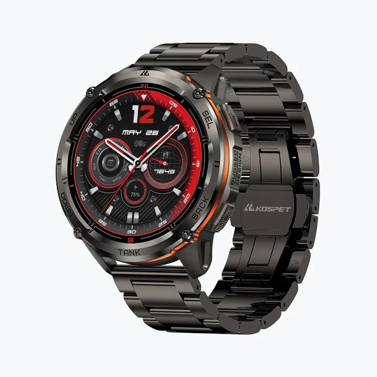KOSPETTANKT3Ultra2StnBK_1-1782237929.webp KOSPET TANK T3 ULTRA 2 Smartwatch - Image 1
