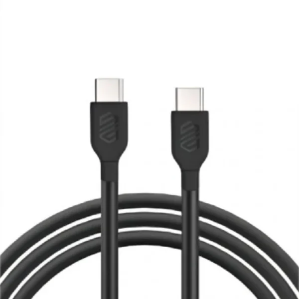 Smart Gate Cable braided USB-C to USB-C Fast, Shielded 1m