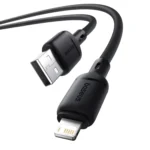 Baseus Silky Series Fast Charging Cable USB-A To Lightning 2.4A, 2M - Image 3