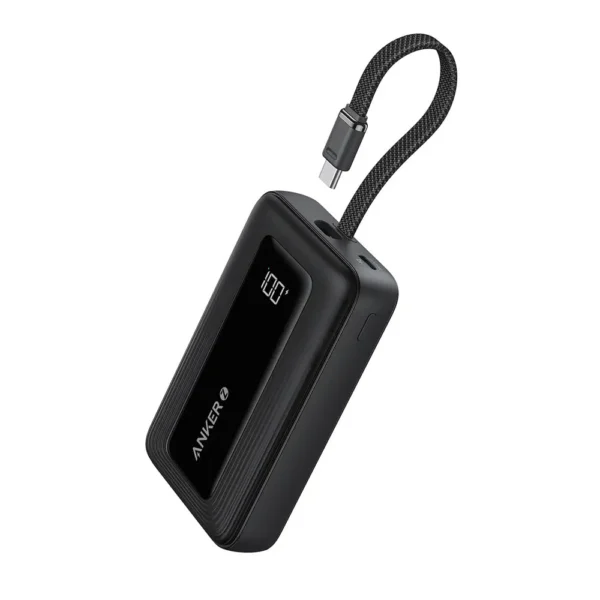 باور بنك انكر Zolo 10000 مللى امبير 30 وات بكابل مدمج USB-C